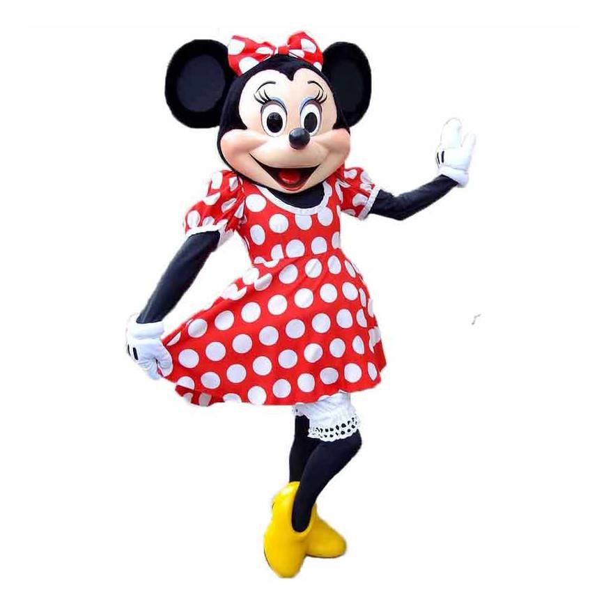 COSTUME MASCOTTE MINNIE POUR FETE PRIVEE